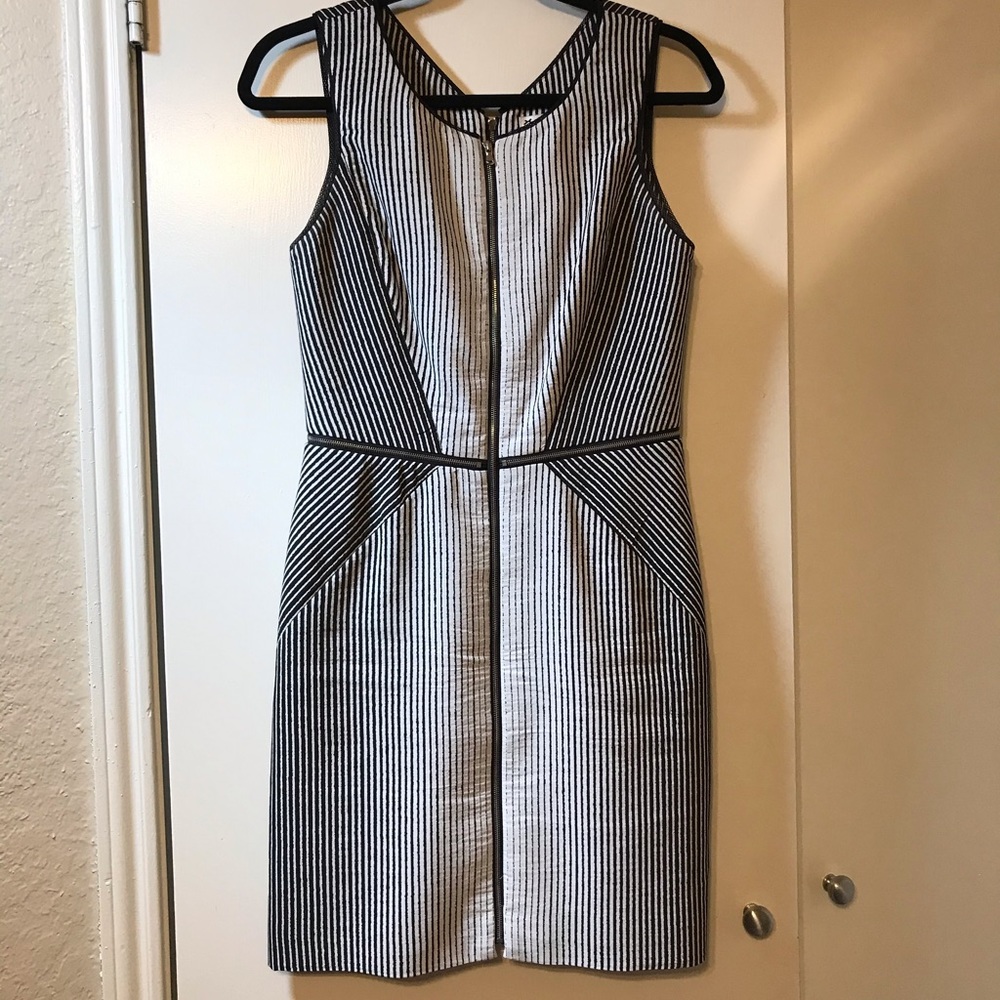 Yoana Baraschi Anthropologie Black/Wht Dress SZ 4